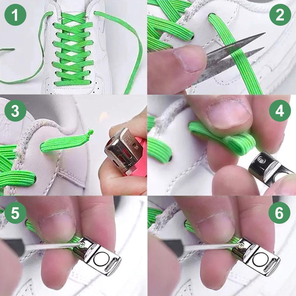 Magnetische Schnürsenkel ohne Krawatte