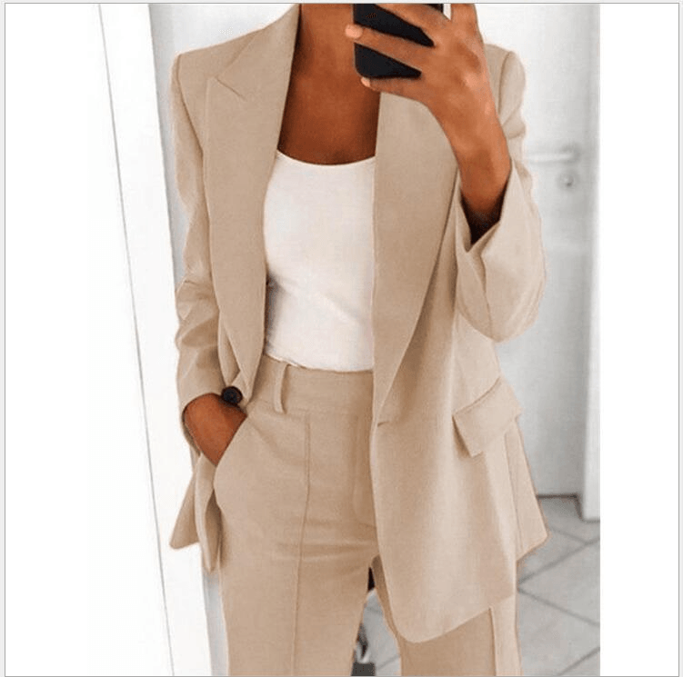 Marilyn™️ | Stilvoller Blazer-Anzug Für Frauen - Schmeichelnde Passform - LOVEZOE