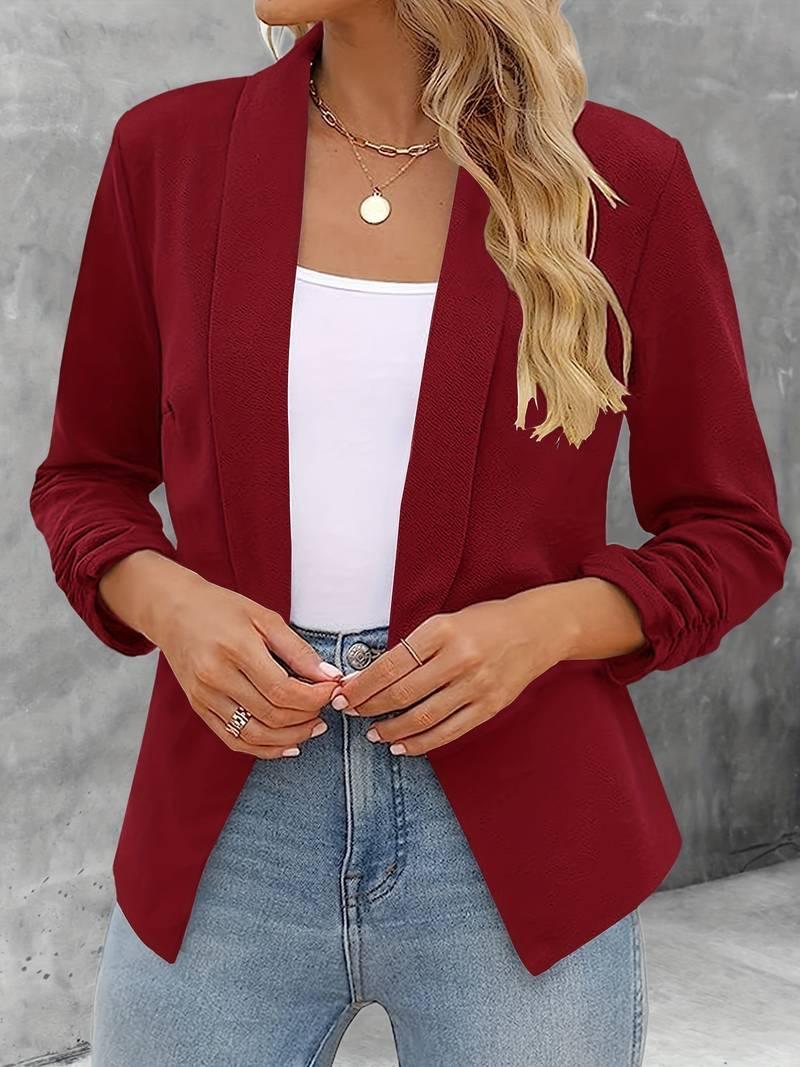 Isabella – stilvoller blazer mit offener vorderseite - LOVEZOE