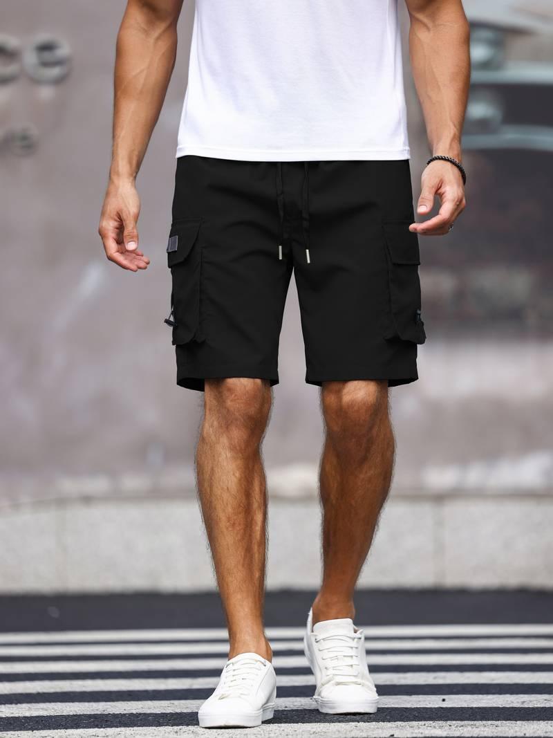 Jonathan – trendige herren-cargoshorts mit kordelzug - LOVEZOE