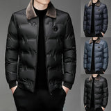 Raven - warme herren-winterjacke