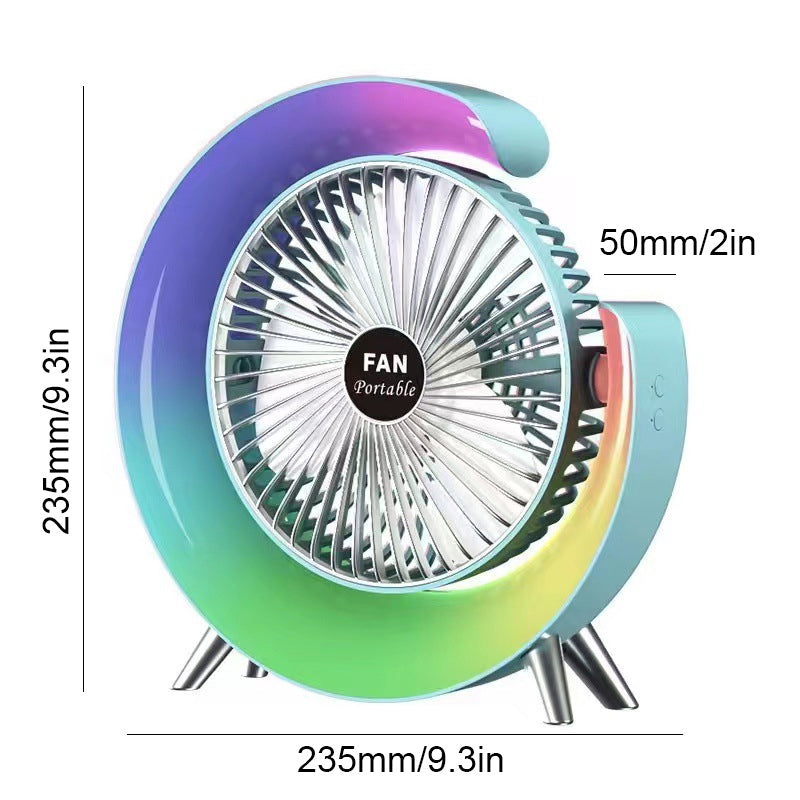 Leiser USB-Ventilator für Büro und Schlafzimmer