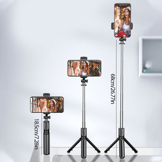 Tragbares Bluetooth-Selfie-Stick-Stativ