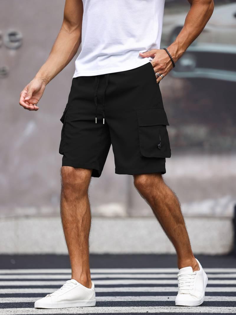 Jonathan – trendige herren-cargoshorts mit kordelzug - LOVEZOE