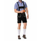 Bastian | Oktoberfest Herrenhose mit deutscher Trachtenstickerei