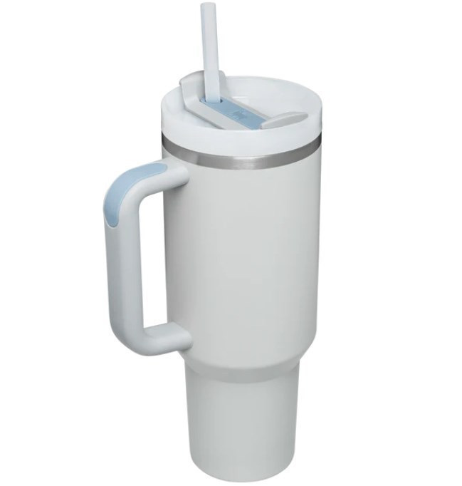 SANLEY Edelstahl Trink Cup mit Strohhalm 1 Liter