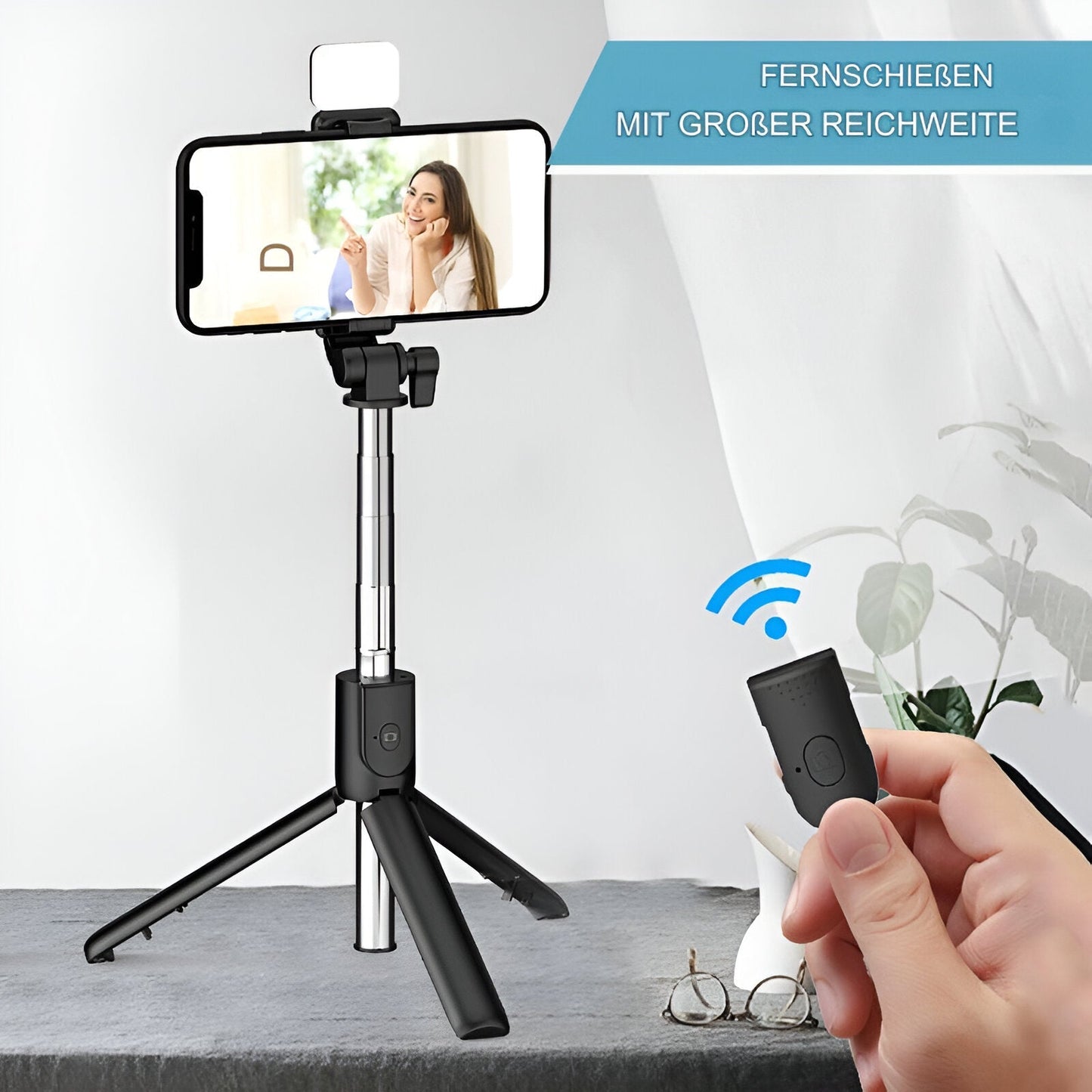 Perfekter Selfie-Stick | Smartphone-Gimbal-Stabilisator