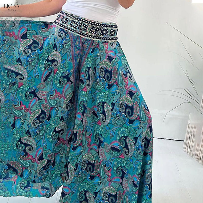 KETIE™ | HOSE MIT PAISLEYMUSTER