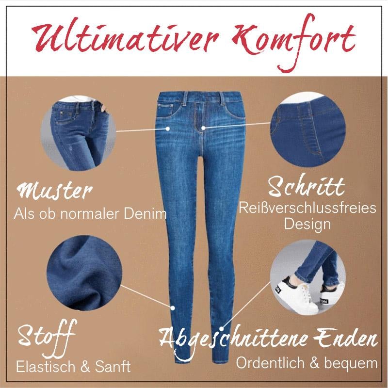 Toning Jeans-Leggings in Übergröße