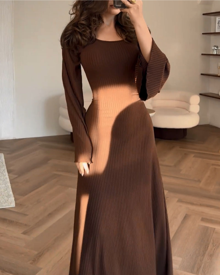 ELLISE™ | LANGÄRMELIGES KLEID