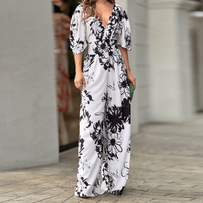 KATHY - Stylischer Sommer Jumpsuit für Frauen - LOVEZOE