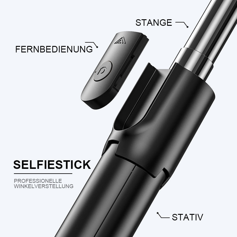 Bluetooth Selfie Stick Einbeinstativ Wireless Phone Holder