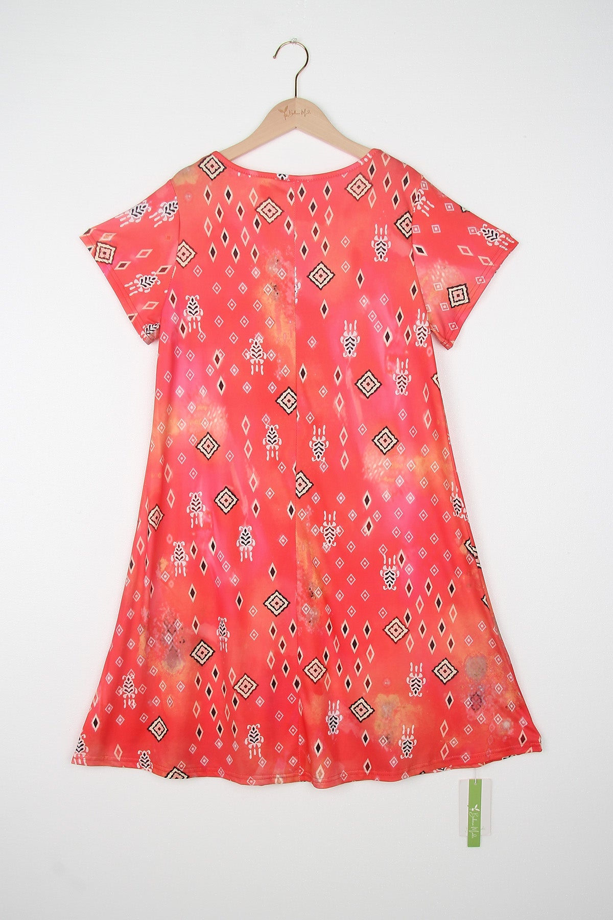 CoralDiamonds Ethno-Kleid