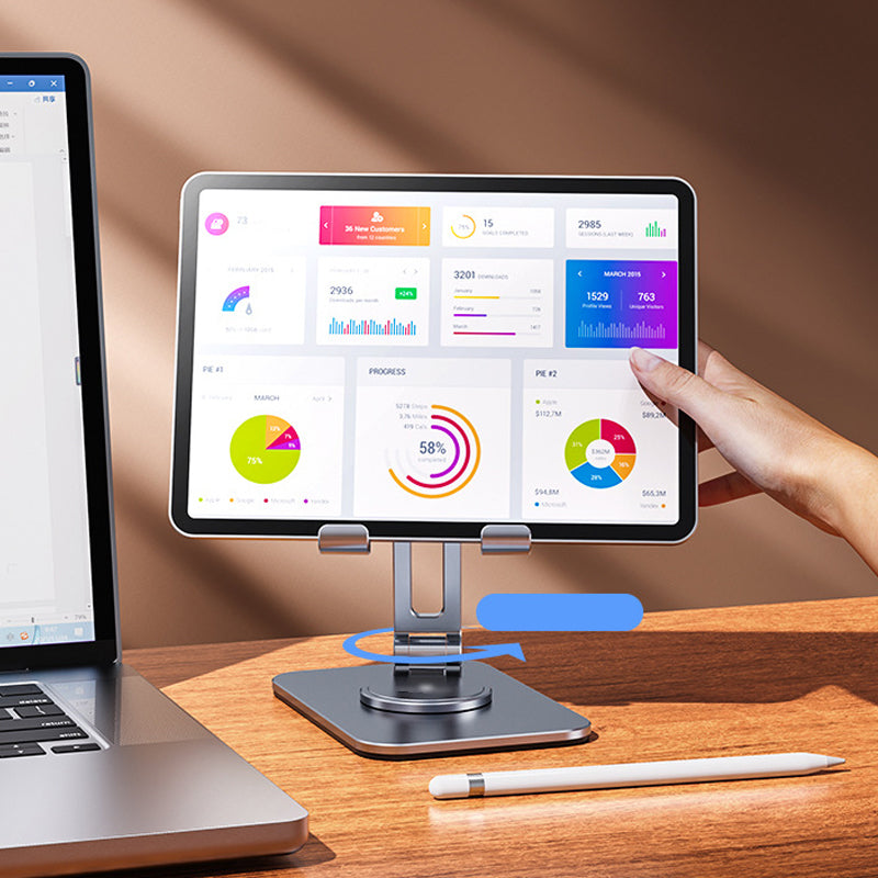 Tablet-Ständer 360 drehbare verstellbare faltbare Halterungen