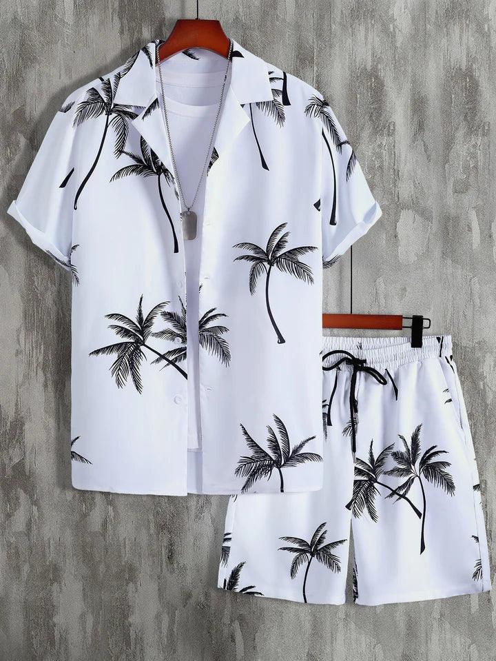 Dalex™ Tropical Breeze Palm Tree Print Set - LOVEZOE