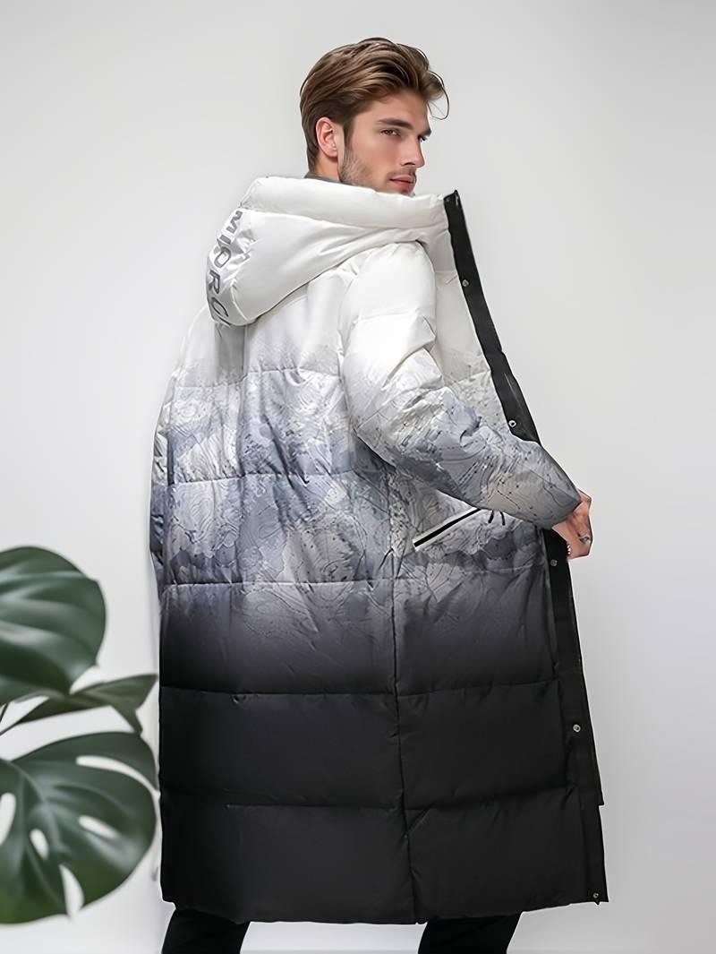 Adam – lange daunen-winterjacke für herren - LOVEZOE