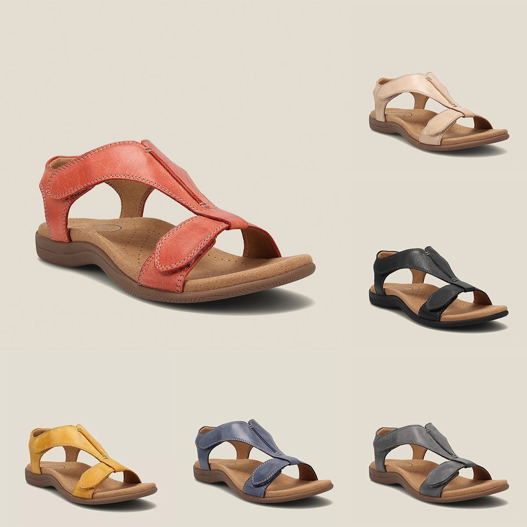 Rinah | Orthopädische Ledersandalen