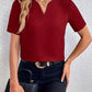 Waheeda™ - Bluse mit elegantem Ausschnitt