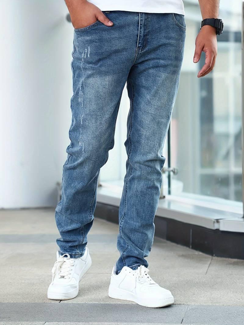 Jacob – lässige jeans mit mittlerem stretchanteil für herren - LOVEZOE