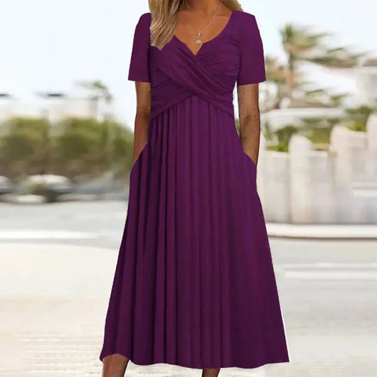 Violettzauber Midikleid