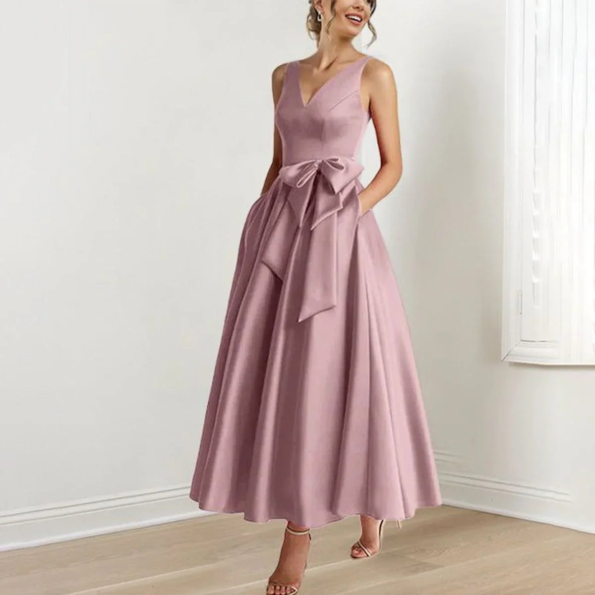 Pinke Eleganz Maxi