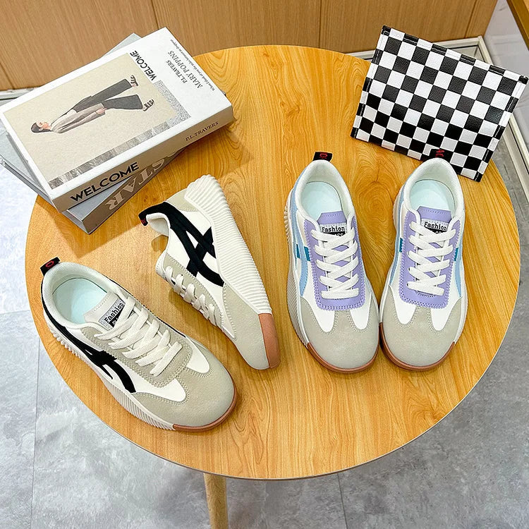 Lauren - Ultrabequeme Vintage Sneakers - Floriluxe