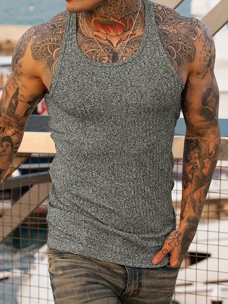 Gabriel – atmungsaktives lässiges tanktop für herren - LOVEZOE