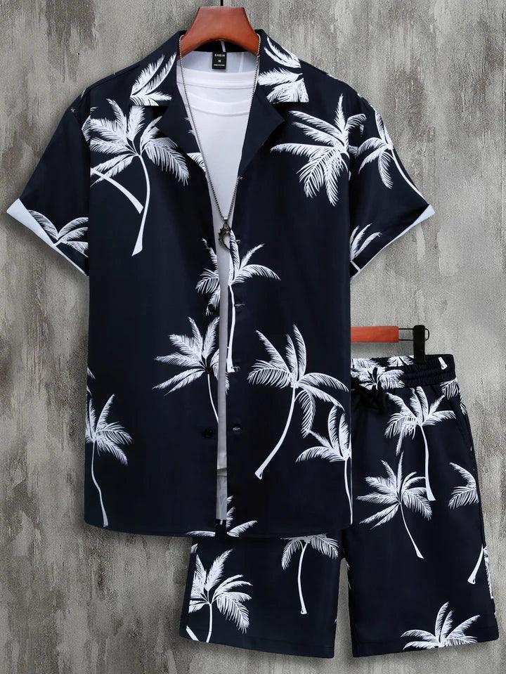 Dalex™ Tropical Breeze Palm Tree Print Set - LOVEZOE