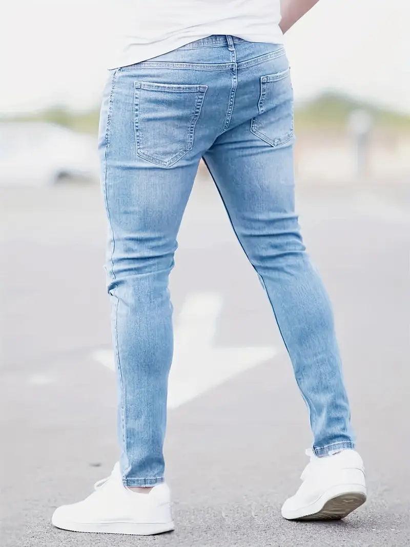 Ethan – röhrenjeans mit rissen für den frühling - LOVEZOE