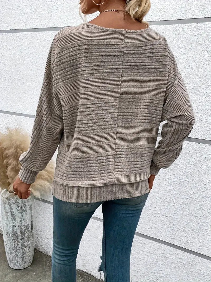 Kendall | Legerer, schlichter Pullover mit weiten Ärmeln