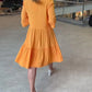 OrangeLeuchten Kleid