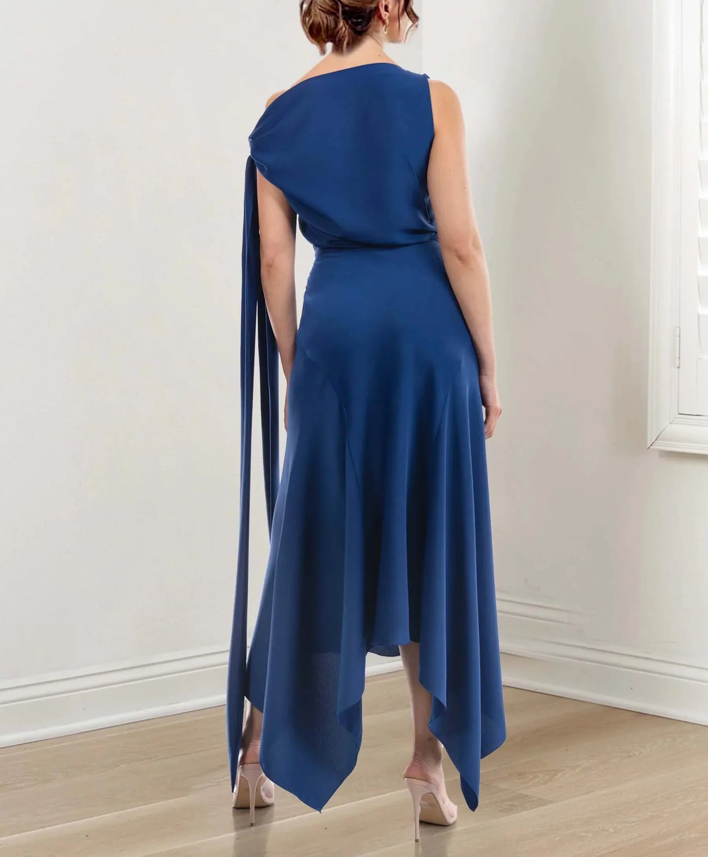 Royal Blau Kleid