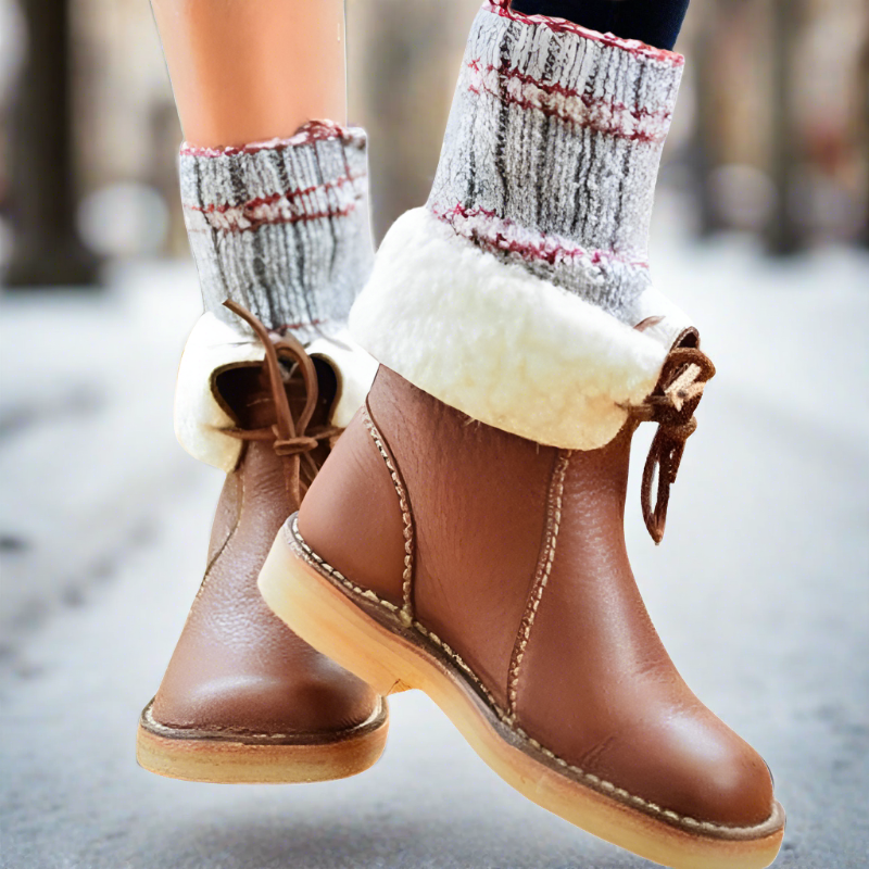 Alberte - Hochwertige, gefütterte Winterstiefel mit tollem Stil