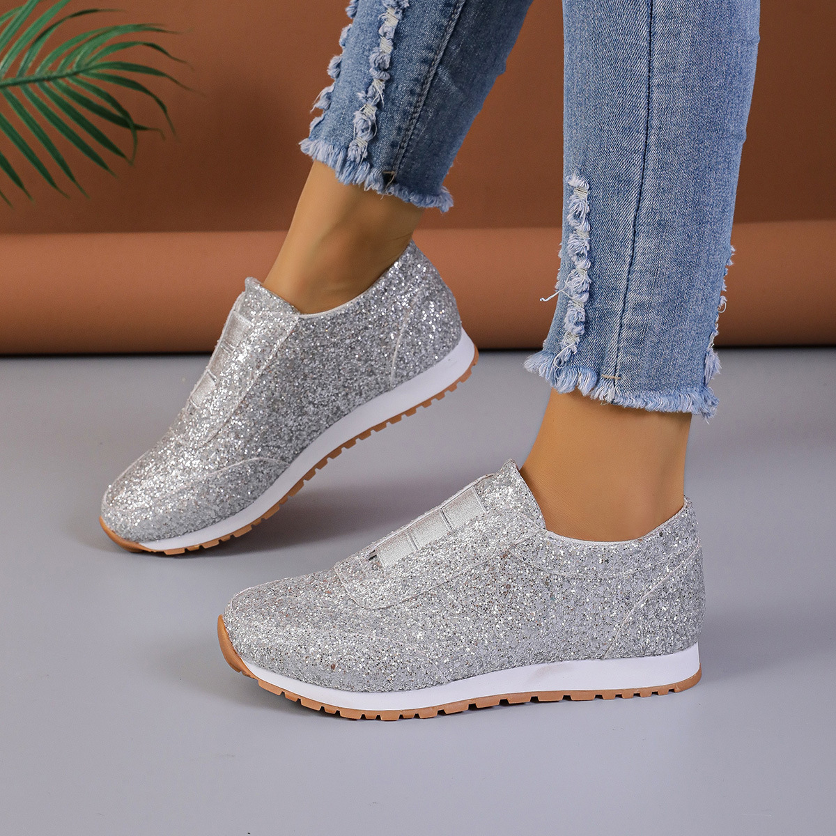 Glitzer Sparkling Schuh