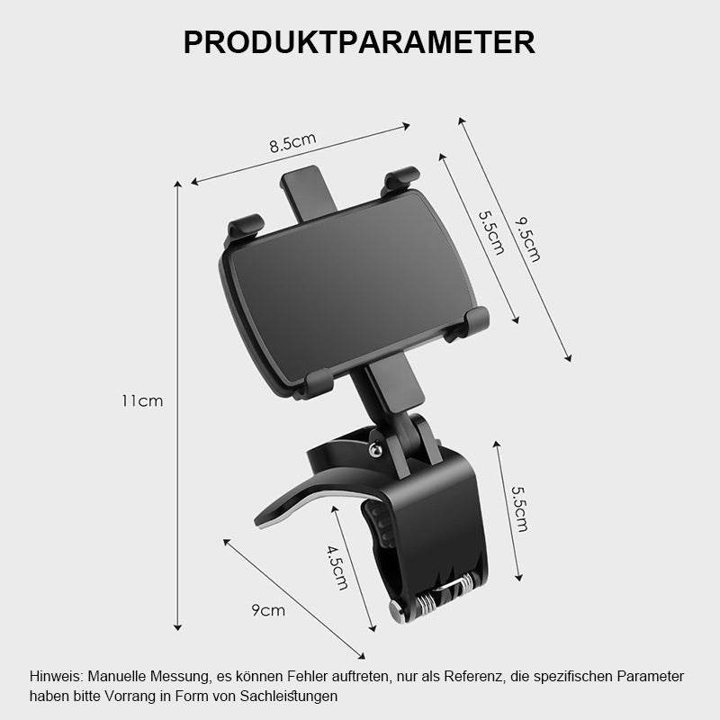 Dashboard Autotelefonhalter 360º