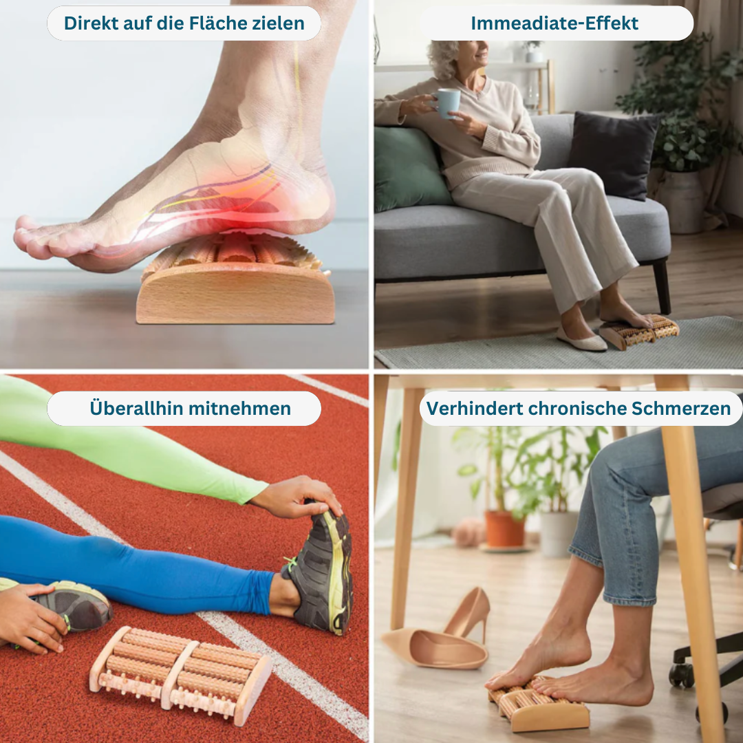 Massagegerät zur Schmerzlinderung bei Plantarfasziitis