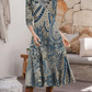 Midikleid mit Paisley-Print