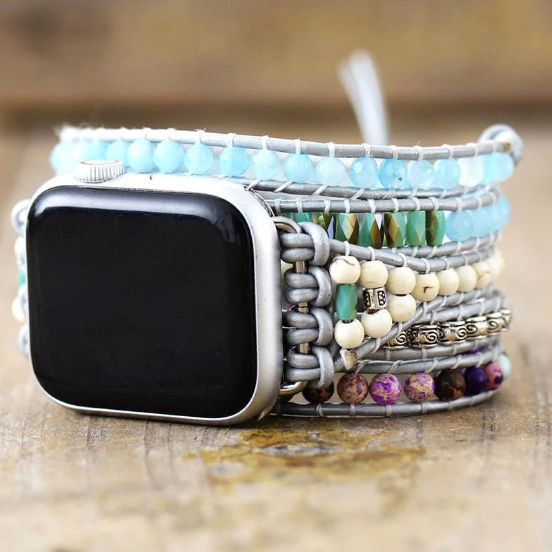 Ocean Jasper Protection Apple Watch Armband