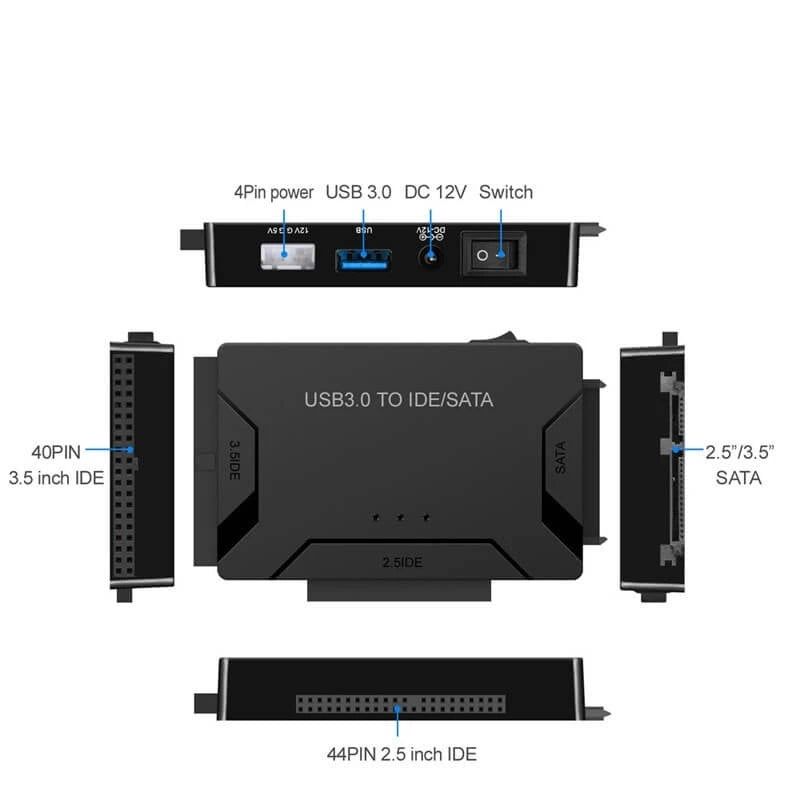 USB 3.0 zu IDE/SATA-Adapter