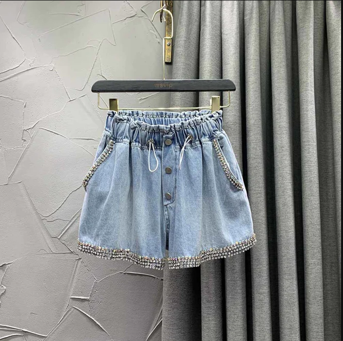 Selena - Komfortable Denim Shorts für Damen