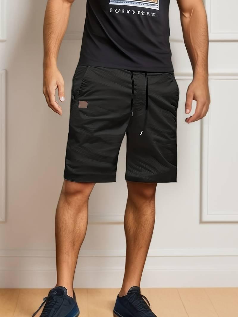 Benjamin – lässige herren-cargoshorts mit kordelzug - LOVEZOE