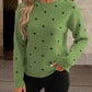 Gabriela – langärmliger poker-dot-pullover - LOVEZOE