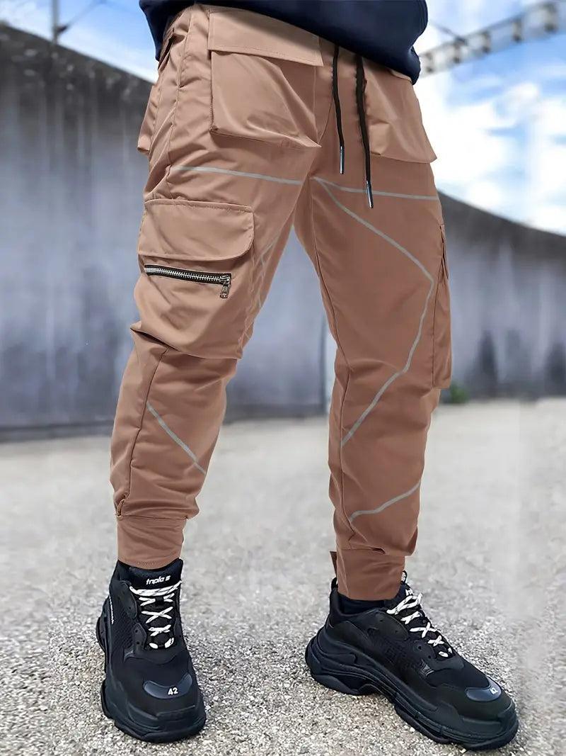 Aarav – einzigartige design-multi-pocket-hose für herren - LOVEZOE