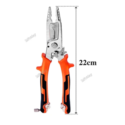 10 in 1 Handwerkzeug Multifunktionale Abisolierzange