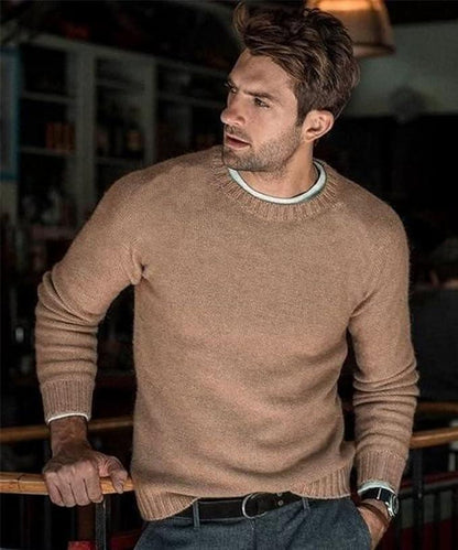 Charles – stylischer baumwollpullover für herren - LOVEZOE