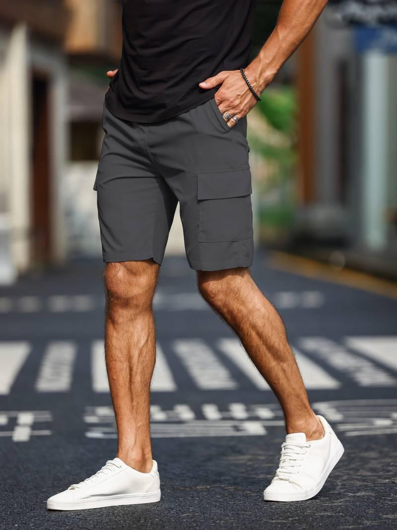 Jamie – lässige cargo-shorts mit taschen für herren - LOVEZOE