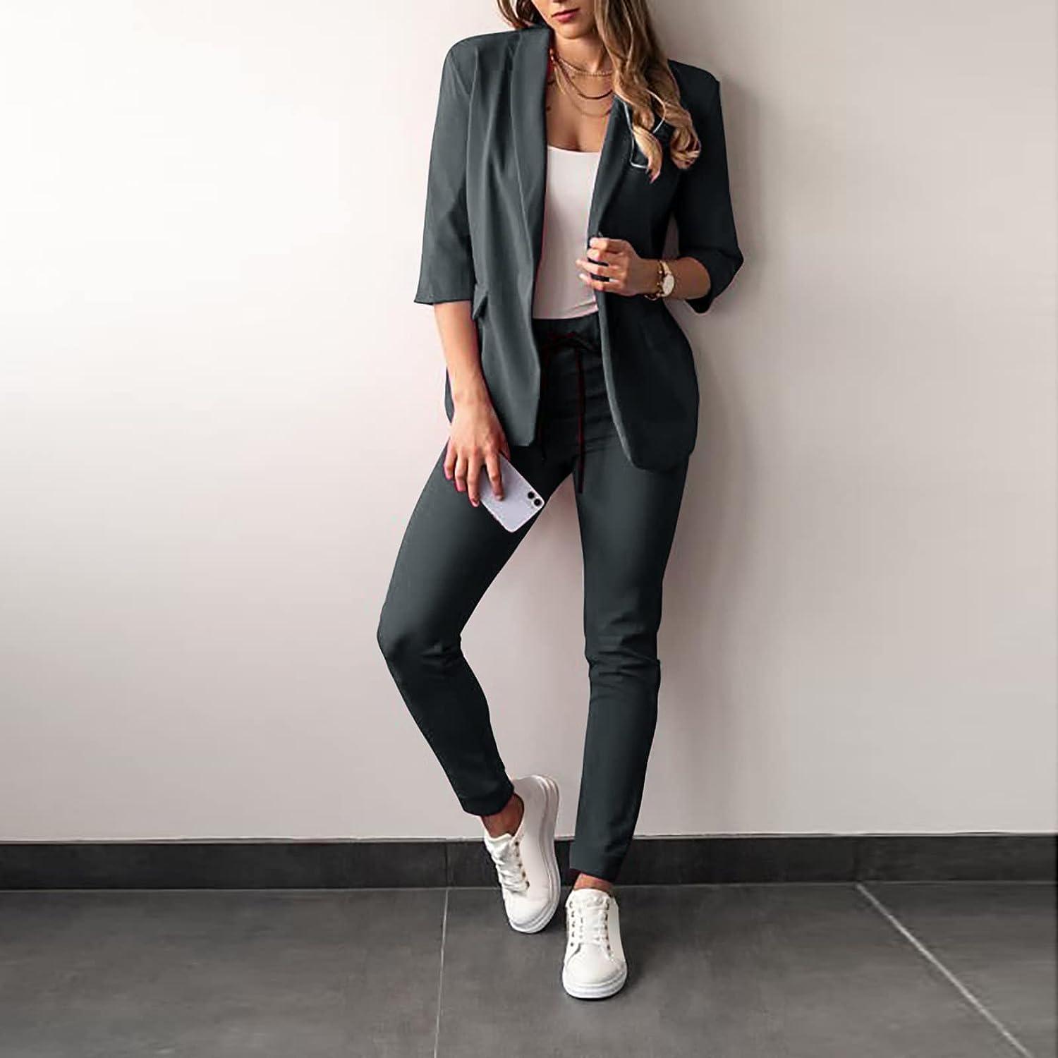 Diva™ - Stilvolles Blazer- und Hosenset - LOVEZOE