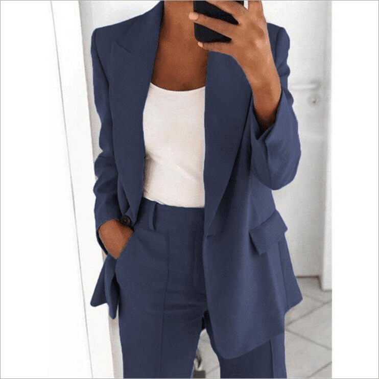 Marilyn™️ | Stilvoller Blazer-Anzug Für Frauen - Schmeichelnde Passform - LOVEZOE