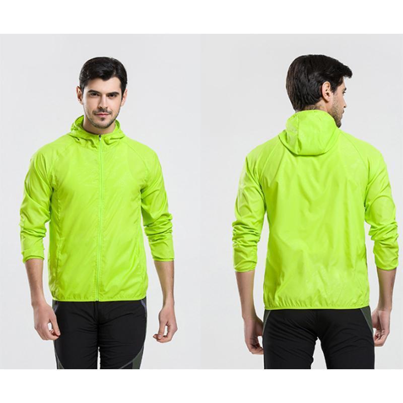 Leichte wasserdichte Windjacke UV-Schutz Wear