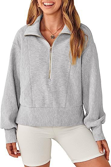 Stylischer Zipper Sweatshirt